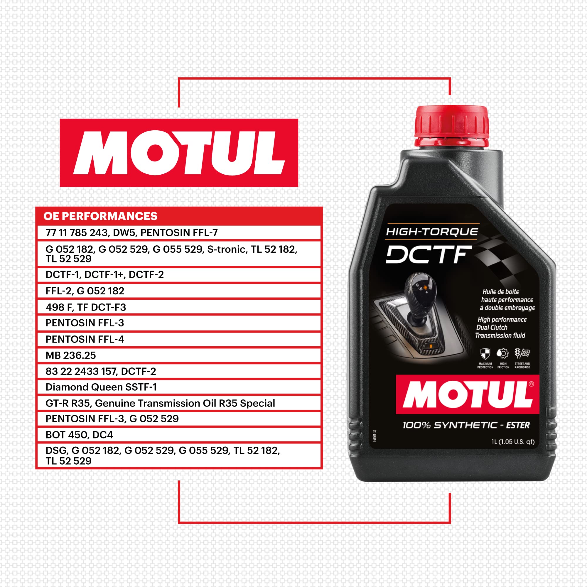 Amazon | モチュール(Motul)HIGH-TORQUE DCTF [正規品] 1L | 車用